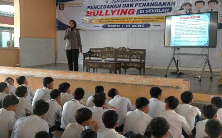 Pelajar Dibekali Edukasi Cegah Bullying dan Penyalahgunaan Narkoba