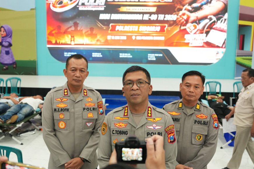 Donor Darah Perkuat Nilai Humanis dalam Pengabdian Kepolisian