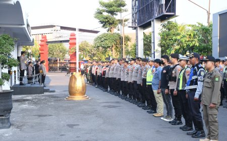 Sinergi Lintas Sektor: Polres Madiun Kota Gelar Patroli Siaga Jaga Kondusifitas Wilayah